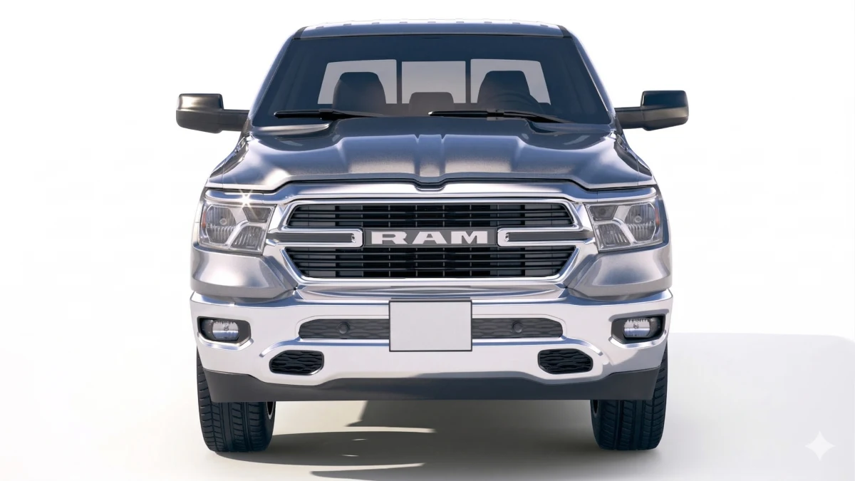 Modelo 3D STL - Dodge RAM BigHorn 2019 — foto 4